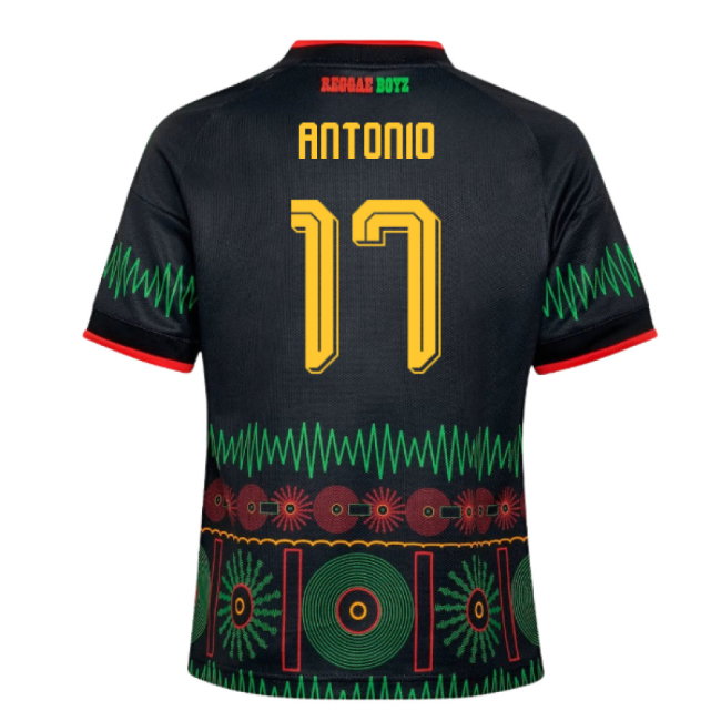 2026-2027 Jamaica Away Shirt (Kids) (Antonio 17)-SoccerKits Hub | Buy Soccer Jerseys Online